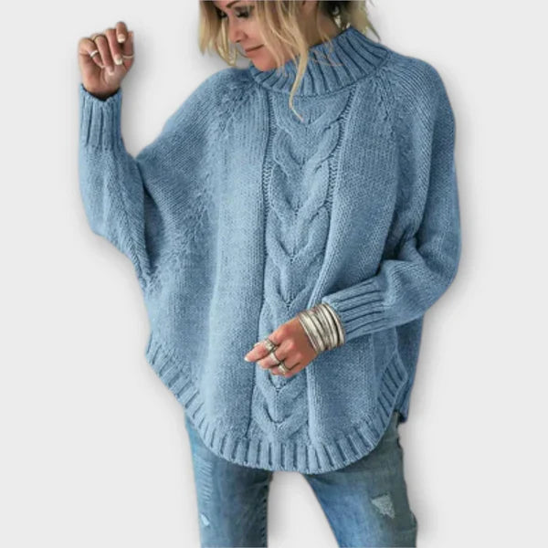 Elysian - Sweter z dzianiny kablowej