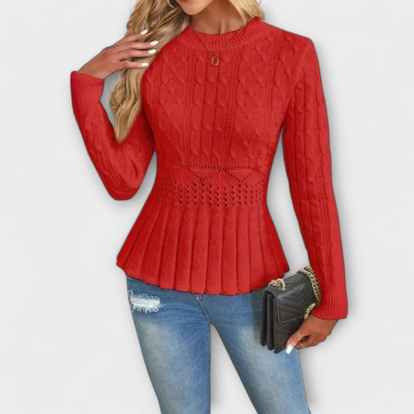 Roya - Elegancki sweter z dzianiny