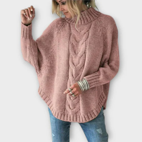 Elysian - Sweter z dzianiny kablowej