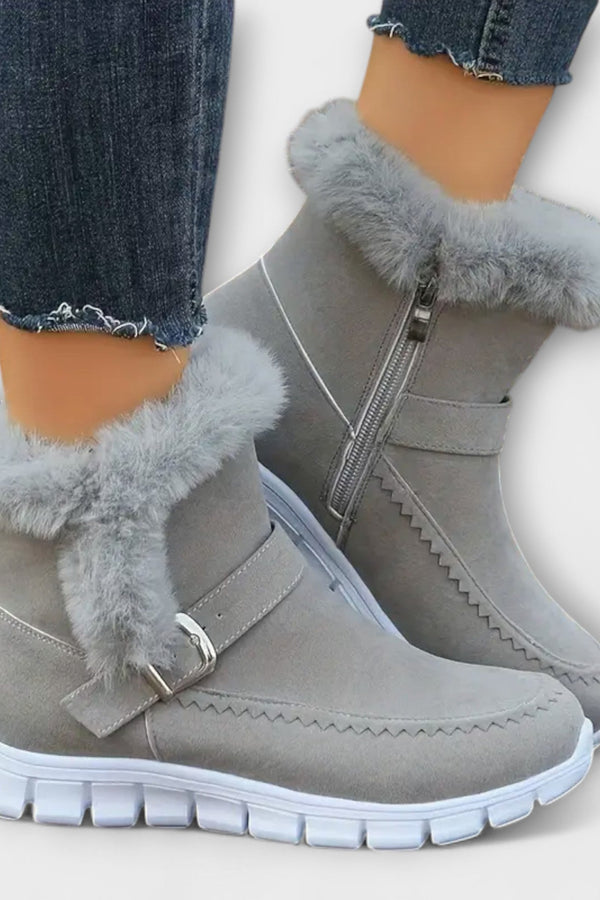Ocieplane, sznurowane buty Chelsea