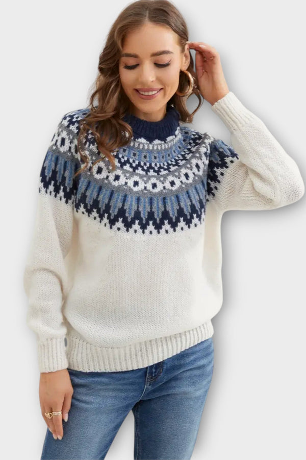 Ella - sweter Fair Isle