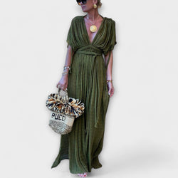 Sukienka maxi kimono w greckim stylu