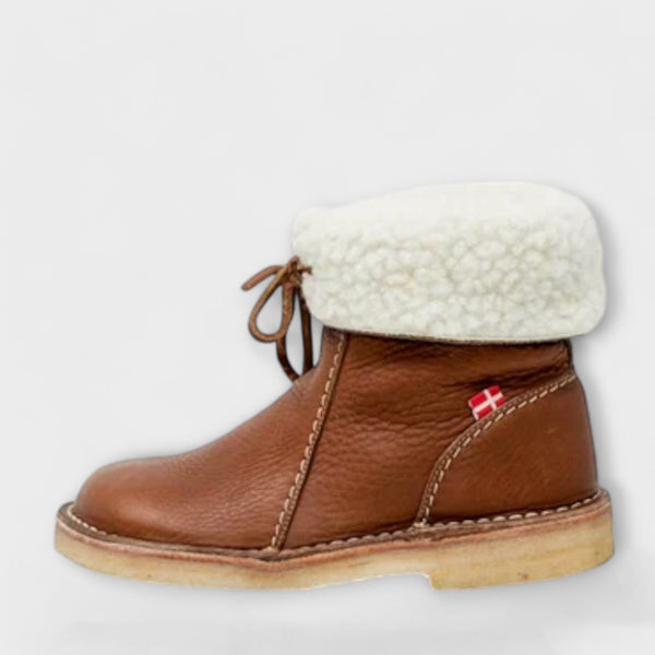 Wodoodporne buty z wełnianą podszewką