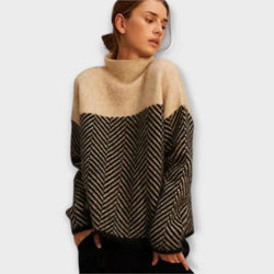 Maeve - Miękki sweter z golfem