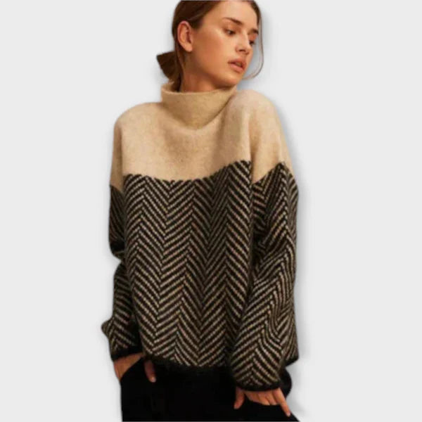 Maeve - Miękki sweter z golfem
