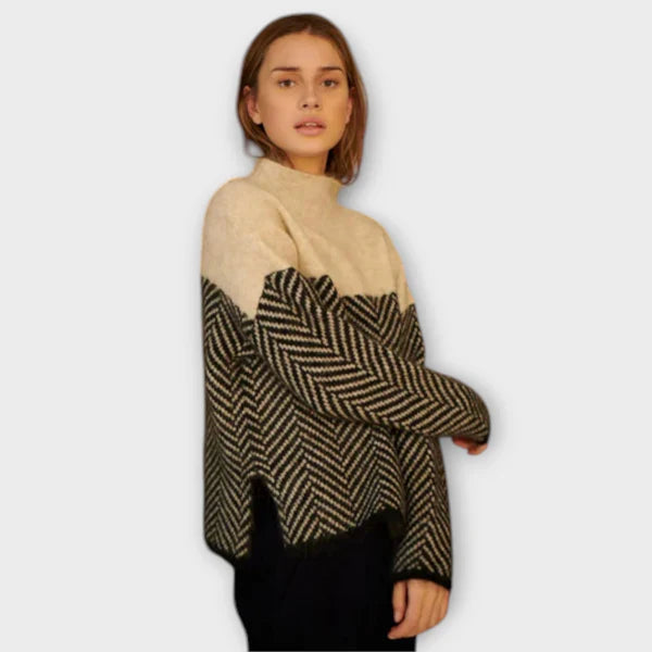 Maeve - Miękki sweter z golfem