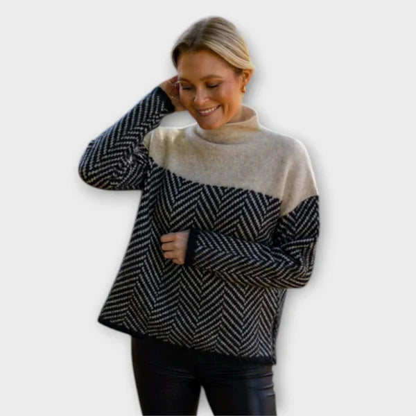 Maeve - Miękki sweter z golfem