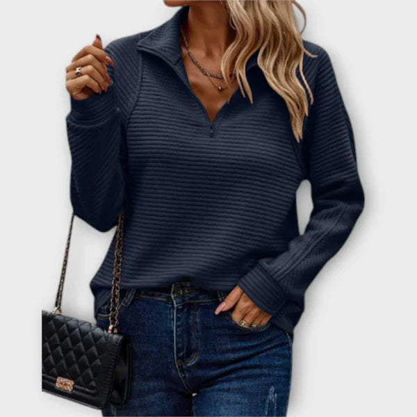 Vilja - Elegancki sweter z dzianiny
