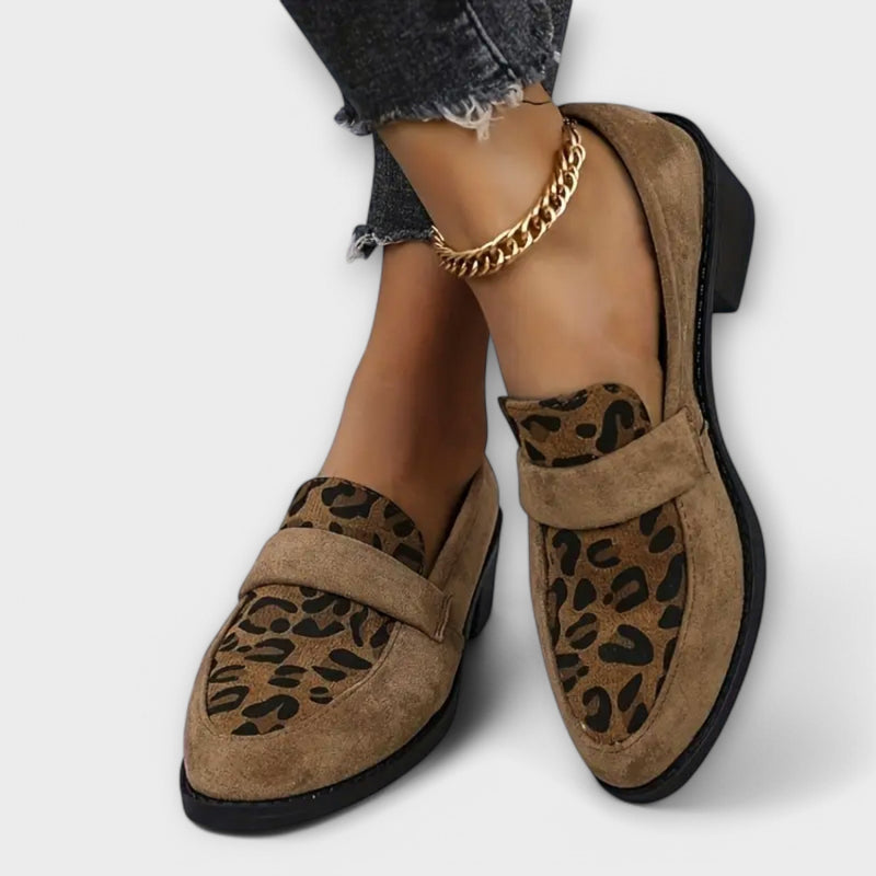 Karla - Stylowe damskie buty w panterkę