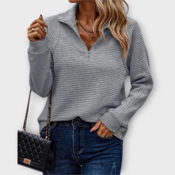 Vilja - Elegancki sweter z dzianiny