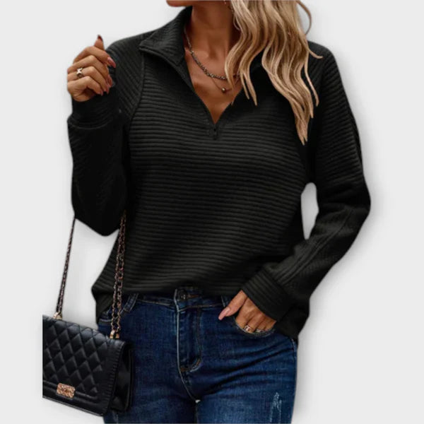 Vilja - Elegancki sweter z dzianiny